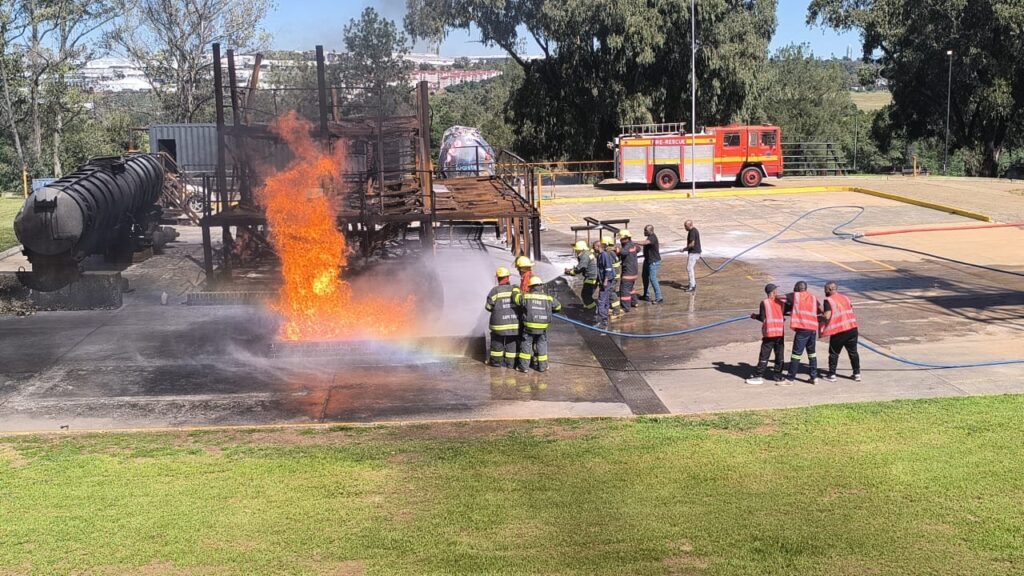Basic Firefighting Training Course. Accredited Training with Enact